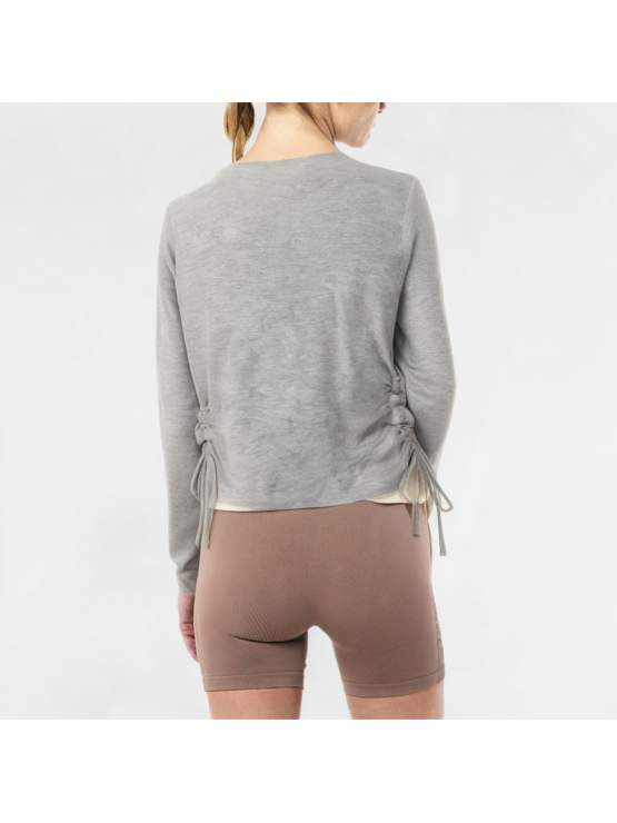 Casual Splicing Fake Two-piece Long Sleeve