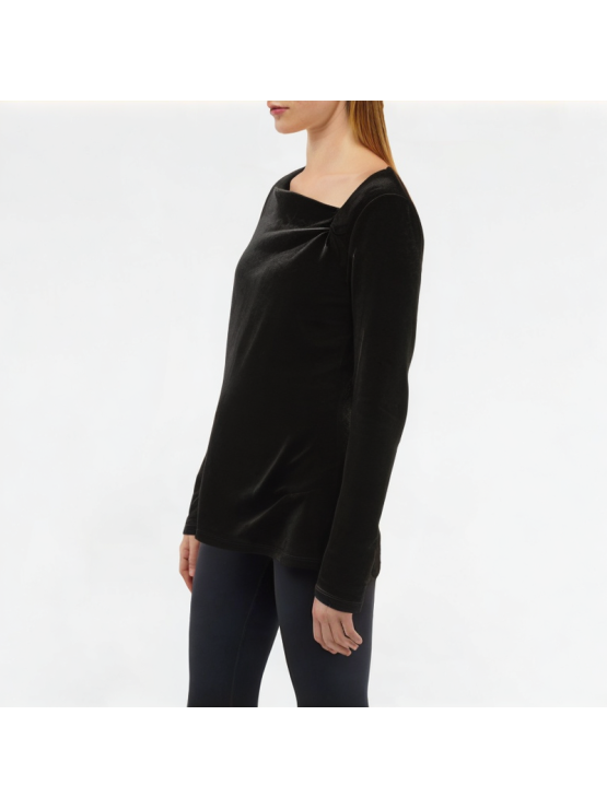 Spring All-Match Gold Velvet Long Sleeves