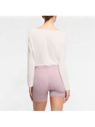 Comfortable And Breathable White Drawstring Long Sleeves