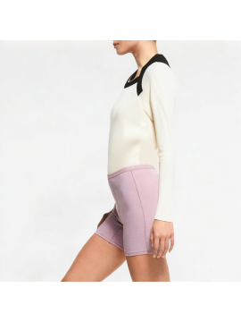 Irregular Drawstring Knitted Long Sleeves