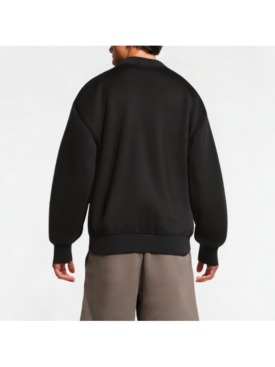 Men's Sweatshirt With Contrasting Stripes