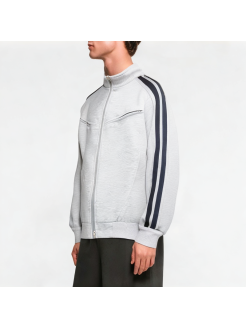 Men's Fashion Youth Striped Sweatshirt
