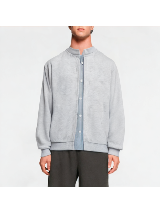 Fashionable Fake Two-Piece Men's Sweatshirt