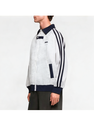 Men's Striped Zipper Sweatshirt