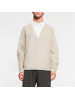 Versatile Pullover Fake Two-Piece Men's Sweatshirt