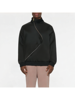 Asymmetrical Zipper Men's Sweatshirt