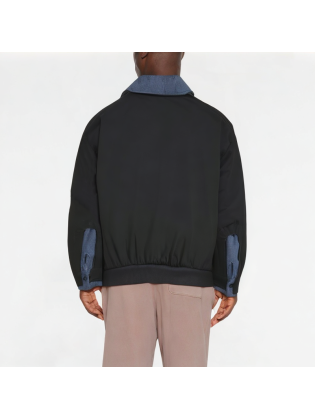 High-Quality Stitching Contrasting Fake Two-Piece Sweatshirt