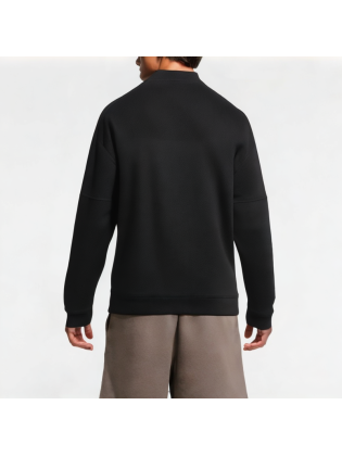 Side Snap Textured Casual Sweatshirt