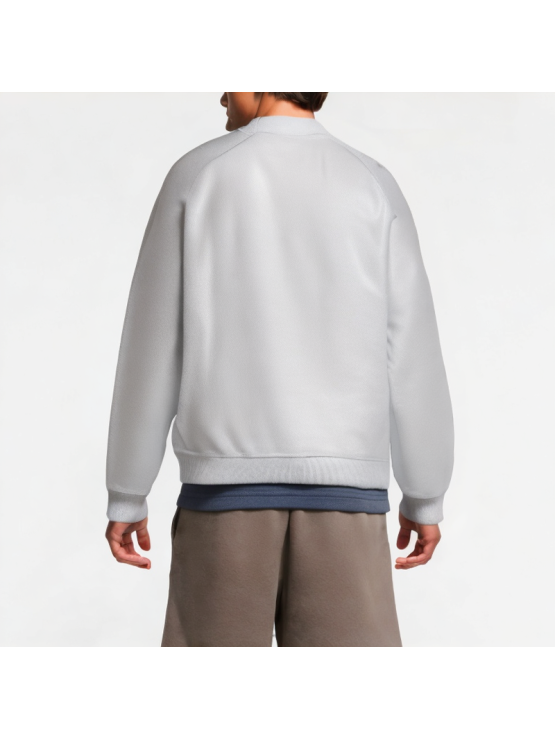 Fake Two-Piece Pullover Men's Sweatshirt