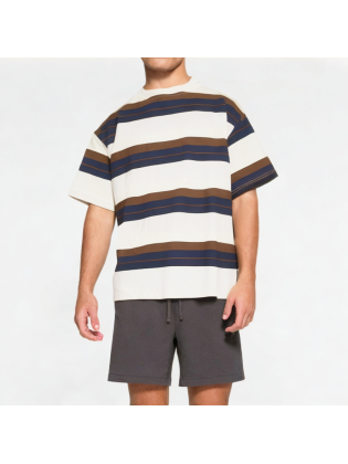 Ice Silk Knitted Patchwork Short Sleeves