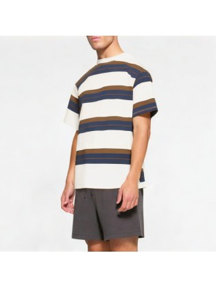 Ice Silk Knitted Patchwork Short Sleeves