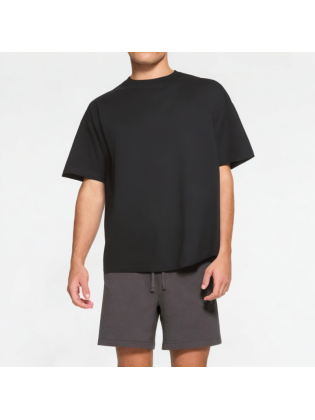 Cotton Round Neck Men's Short Sleeves
