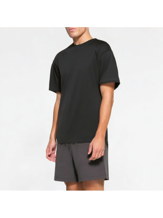 Cotton Round Neck Men's Short Sleeves