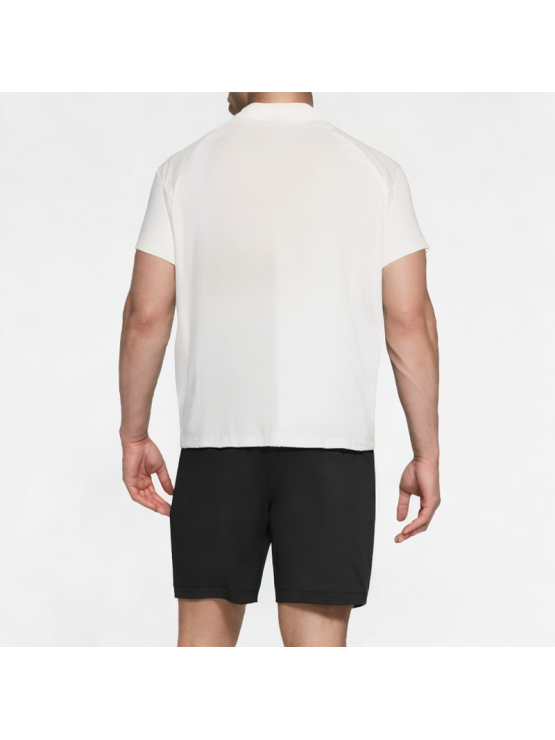 High-End Contrasting Knitted Stitching Round Neck