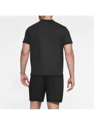 Trendy Metal Flying Button Short Sleeve