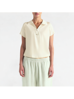 Summer Slim V-Neck Short Sleeves