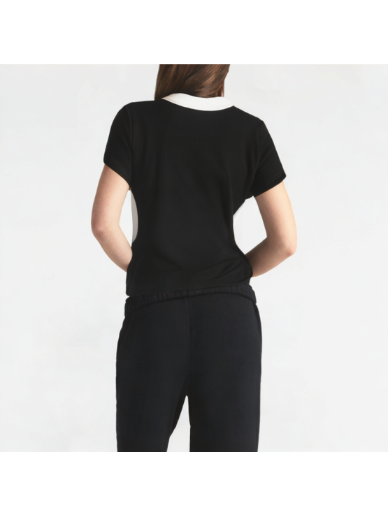 Designer Polo Collar Tie Short Sleeves