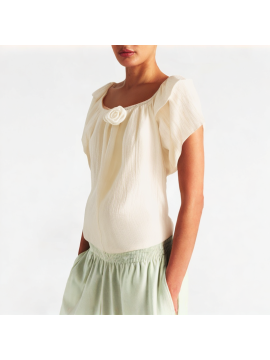 Puff Sleeve Loose Short Sleeve