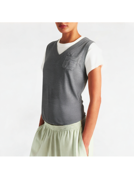 Fake Two-Piece Short Sleeves For Spring And Summer