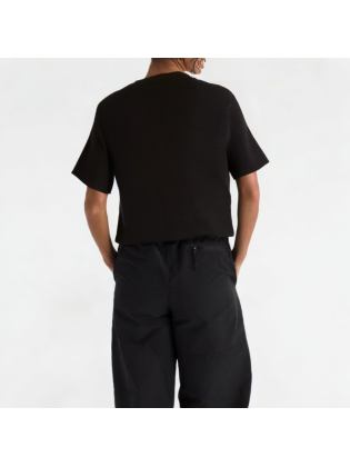 Solid Color Slim Fit Knit Short Sleeve