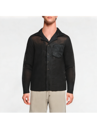 Hollow Jacquard Shirt