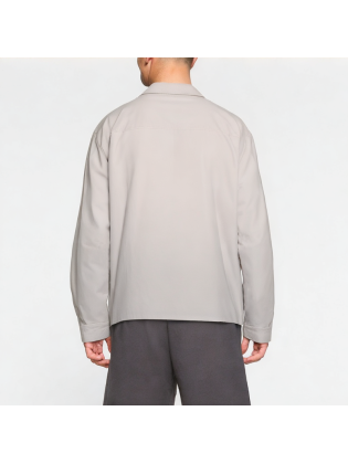 Spring Colorblock Long Sleeve Lapel Shirt
