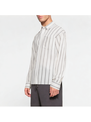 Men's Striped Long Sleeve Shirt