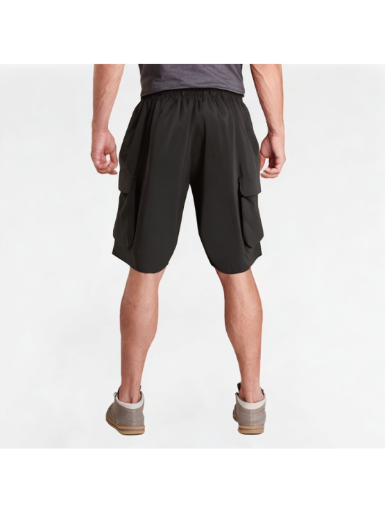 Three-Dimensional Pocket Work Shorts