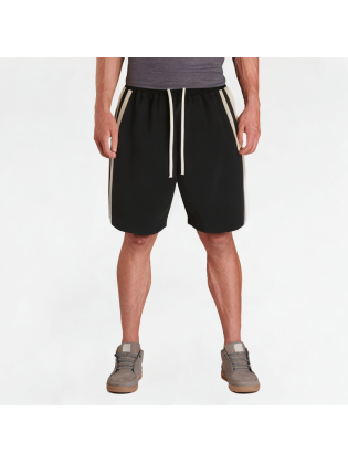 Contrast Webbing Stitching Shorts