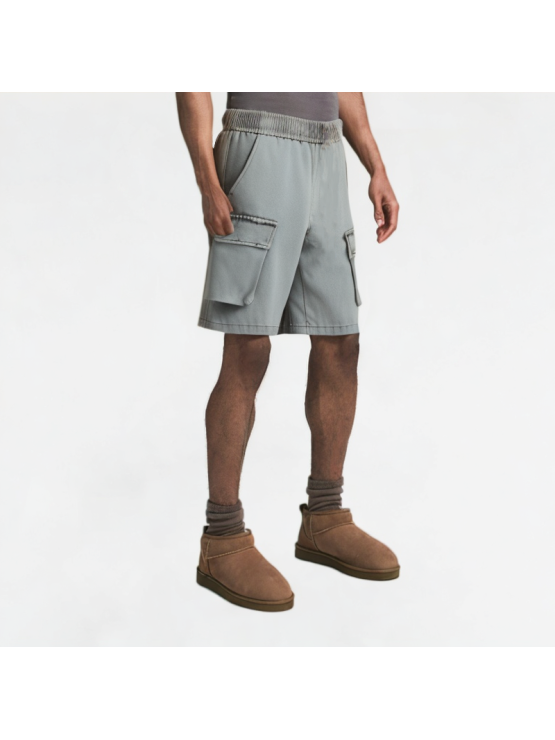 Summer Multi-Pocket Denim Shorts