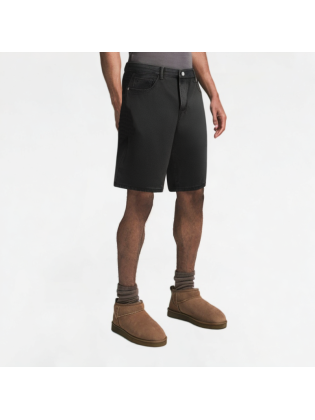 Summer Casual Solid Denim Shorts