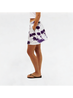 Tie-Dyed Tight Pencil Skirt