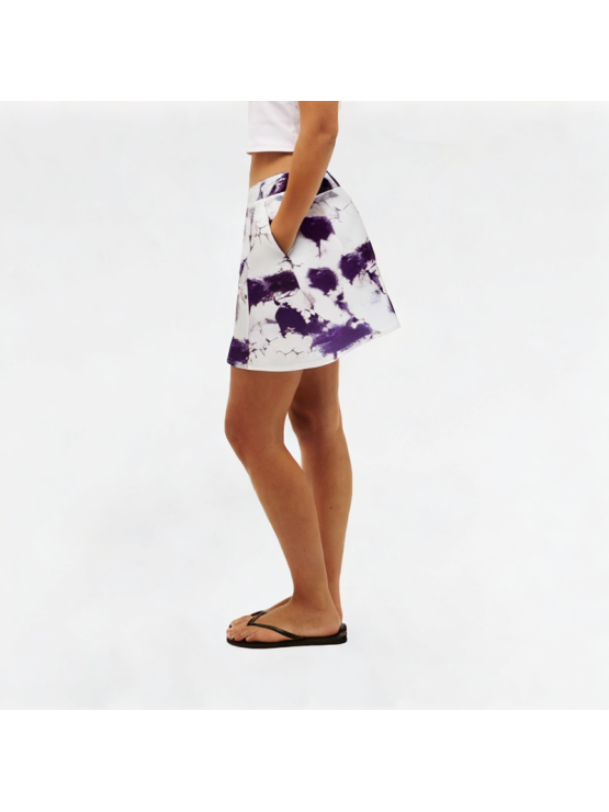 Tie-Dyed Tight Pencil Skirt