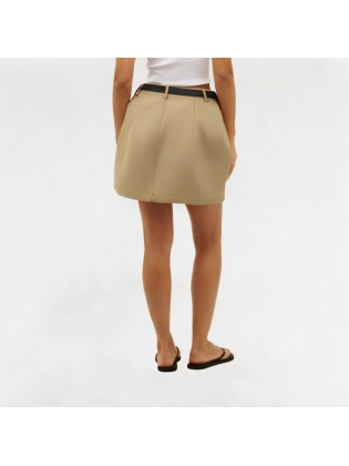 High-Waisted Slimming Hip Skirt
