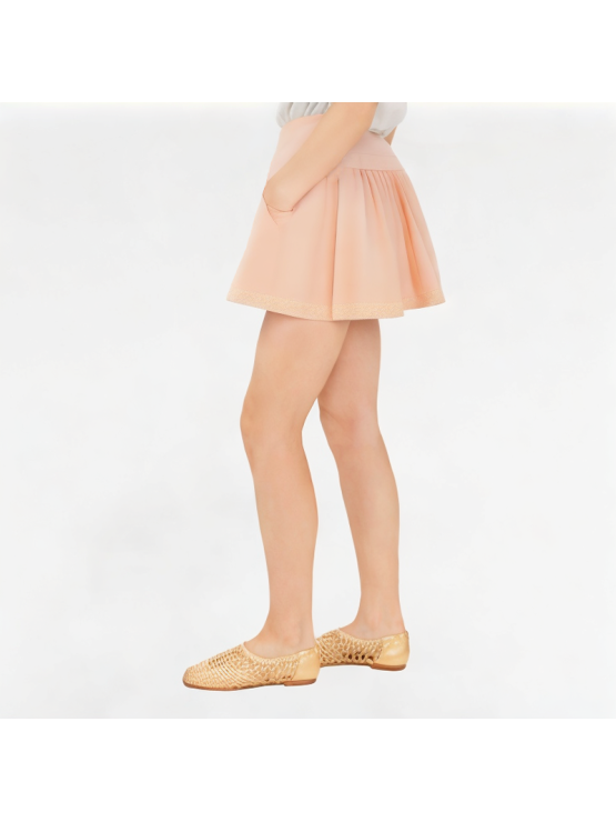Summer Retro A-line Puffy Skirt